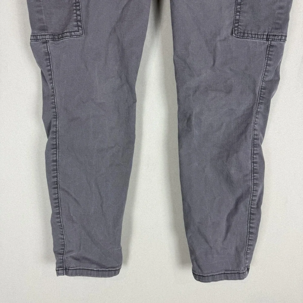 A.n.a A New Approach Pants Womens 29/8 Gray Cargo Skinny Ankle Twill Pockets